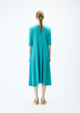 Turquoise Mellow Pleats Dress