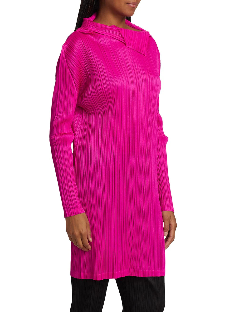 tunic dress pink Monthly Colors December Tunic Dress Neon Pink – Betsy Jenney
