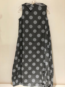 Gray Dots Dress