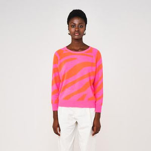 Zebra Pop Sweater