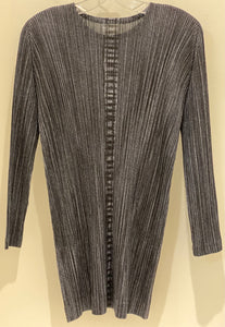 Pleats Please Charcoal Dyed Tunic