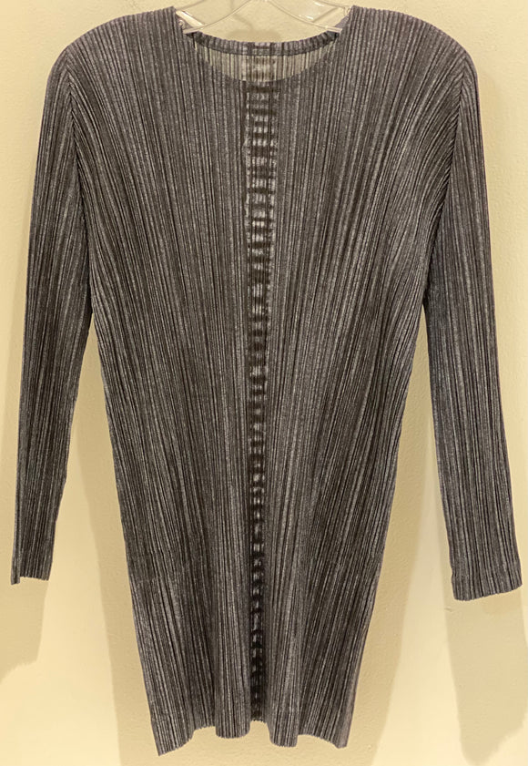 Pleats Please Charcoal Dyed Tunic