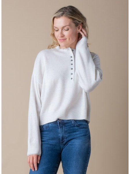 Cashmere Crop Henley