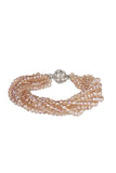 Simply Crystal Multi Strand Bracelet