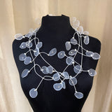 Glitter Fabric Necklace