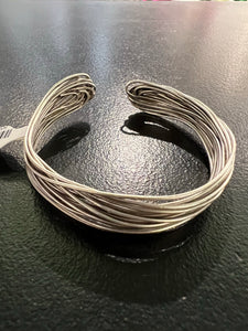 Pewter Wire Bracelet