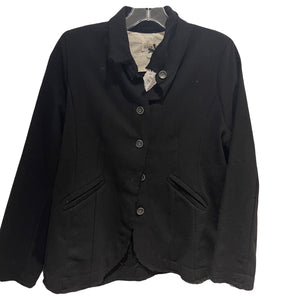 Black Herringbone Jacket