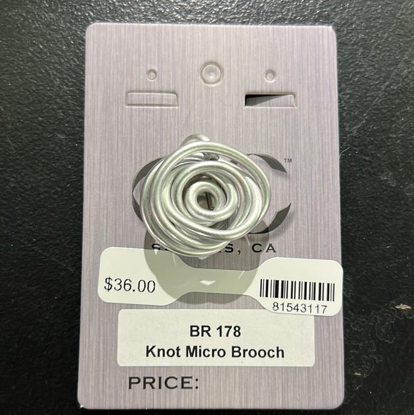 Knot Micro Brooch