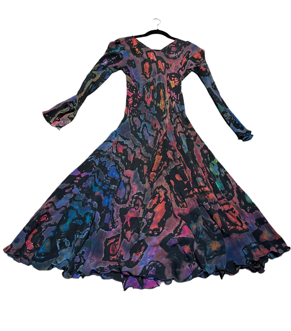 Shibori Mosaic K Dress