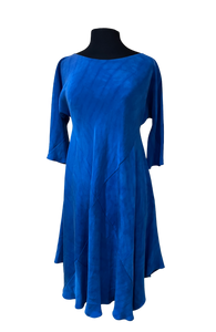 Shibori Blue Robin Dress